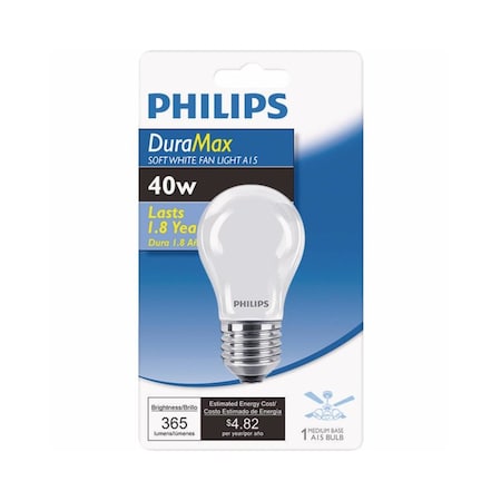 Philips INCDCNT BULB SW A15 40W 536045